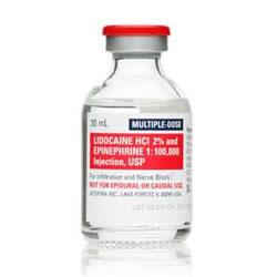 Lidocaine w/ Epinephrine 2% 30ml MDV