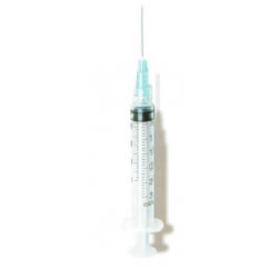 Syringes 3cc 25g 5/8 100/bx EXEL