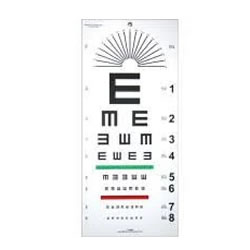 Eye Chart Tumbling E 10ft