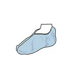 Shoe Cover, Blue, Universal Size 100/bx