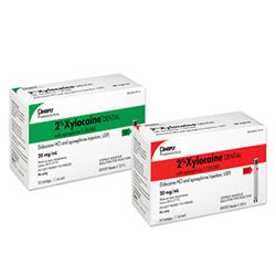 Xylocaine HCl 2% With epinephrine 50/bx Green Box (1:50,000)