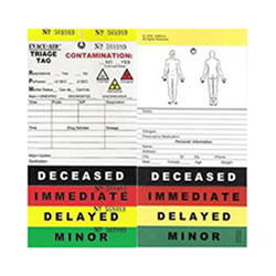 Evacu-Aid Triage Tag 50/Pk