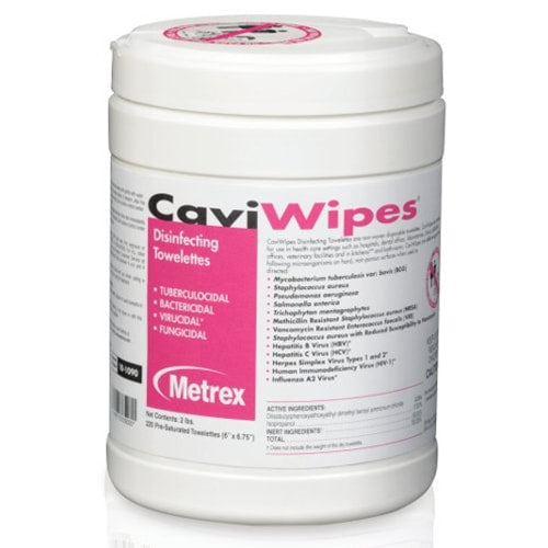 Metrex Caviwipes Disinfecting Towelettes